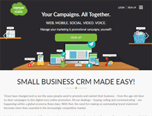 Tablet Screenshot of campaignonthecloud.com